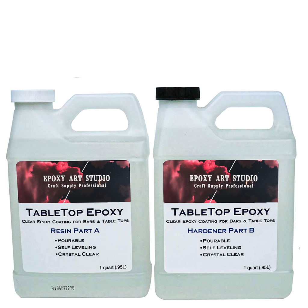 Epoxy resin crystal clear-56.83 liters of epoxy resin and hardener